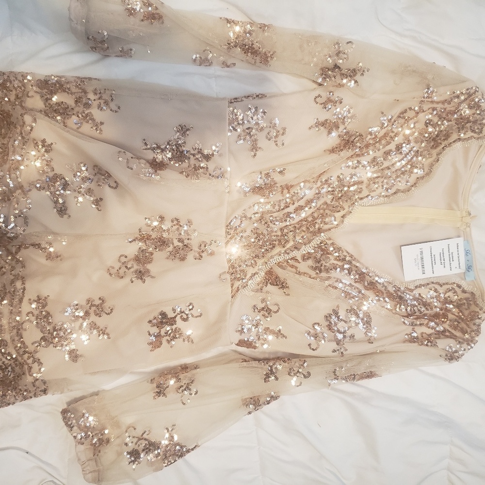 Sequin romper